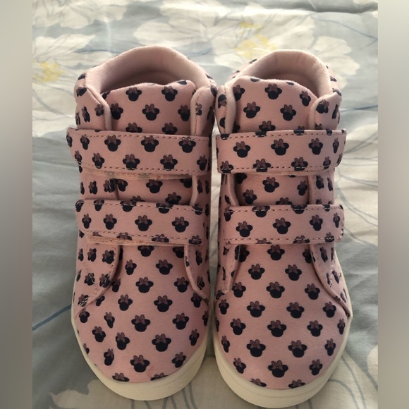 GAP DISNEY MINNIE MOUSE HIGH TOP SNEAKERS Size 10 - Picture 8 of 16